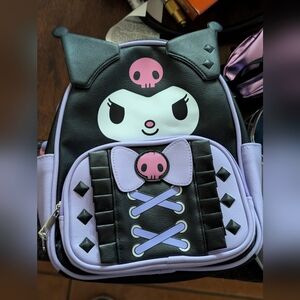 Black and Purple Kids Backpack